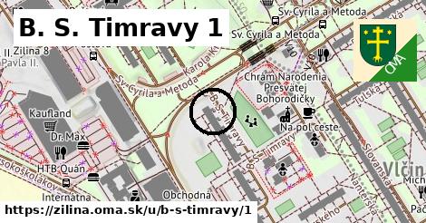 B. S. Timravy 1, Žilina