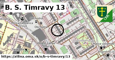 B. S. Timravy 13, Žilina