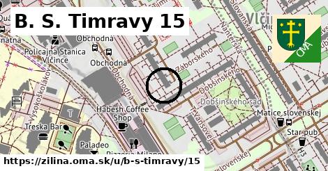 B. S. Timravy 15, Žilina