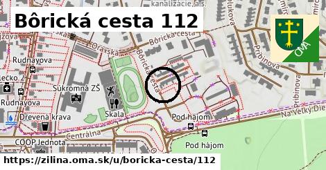 Bôrická cesta 112, Žilina