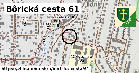 Bôrická cesta 61, Žilina