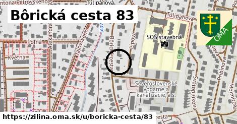 Bôrická cesta 83, Žilina