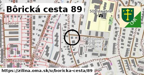 Bôrická cesta 89, Žilina