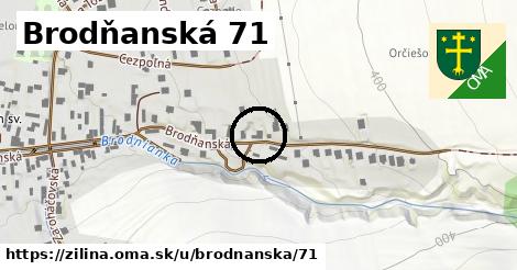 Brodňanská 71, Žilina