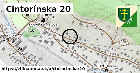 Cintorínska 20, Žilina