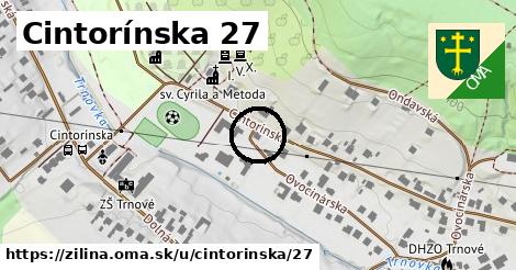 Cintorínska 27, Žilina