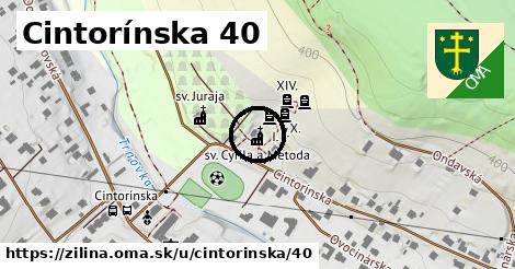 Cintorínska 40, Žilina