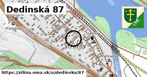 Dedinská 87, Žilina