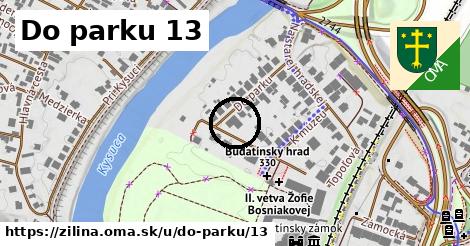 Do parku 13, Žilina