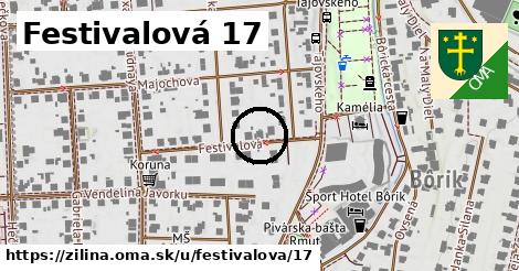 Festivalová 17, Žilina