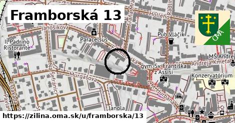 Framborská 13, Žilina