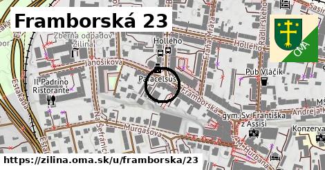 Framborská 23, Žilina