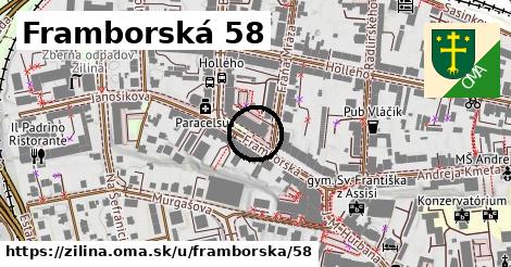 Framborská 58, Žilina