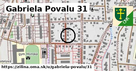 Gabriela Povalu 31, Žilina