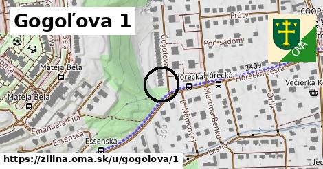 Gogoľova 1, Žilina