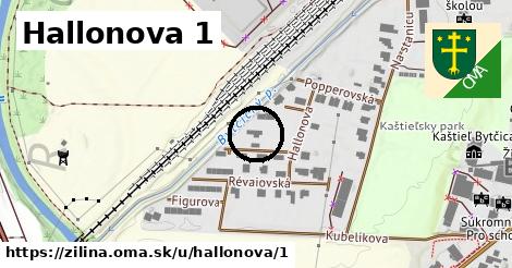 Hallonova 1, Žilina