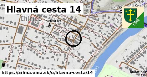 Hlavná cesta 14, Žilina