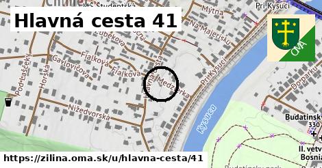 Hlavná cesta 41, Žilina