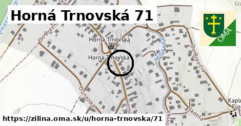 Horná Trnovská 71, Žilina