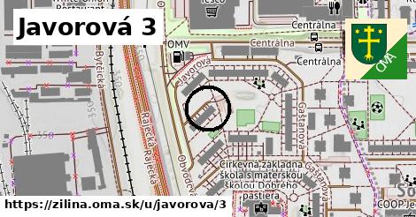 Javorová 3, Žilina