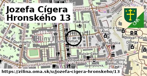 Jozefa Cígera Hronského 13, Žilina