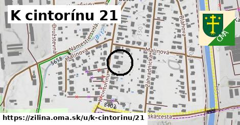 K cintorínu 21, Žilina