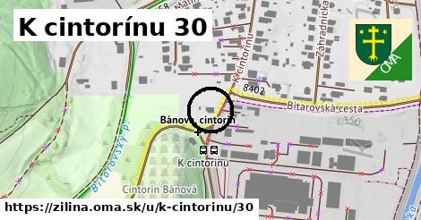 K cintorínu 30, Žilina