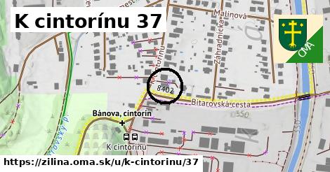 K cintorínu 37, Žilina