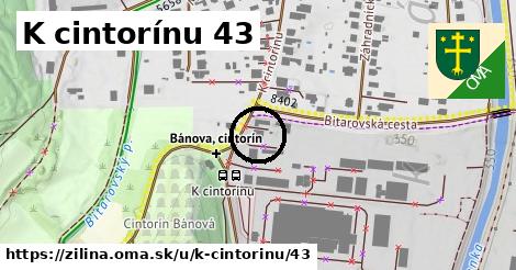 K cintorínu 43, Žilina