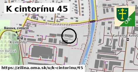 K cintorínu 45, Žilina