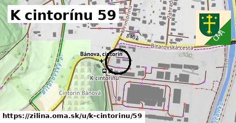 K cintorínu 59, Žilina