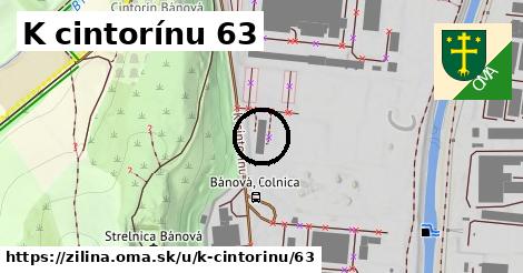 K cintorínu 63, Žilina