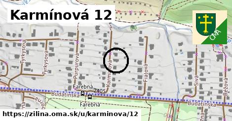 Karmínová 12, Žilina