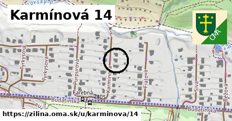 Karmínová 14, Žilina