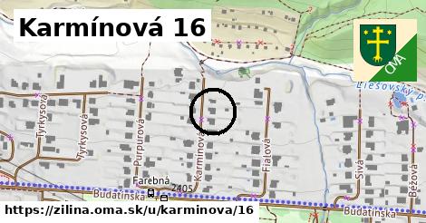 Karmínová 16, Žilina