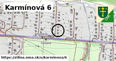 Karmínová 6, Žilina