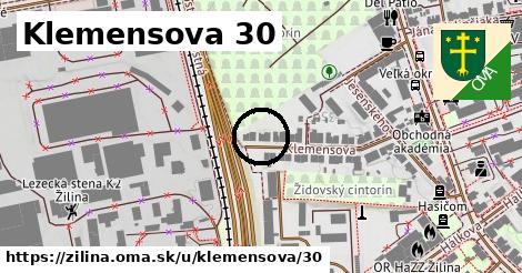 Klemensova 30, Žilina