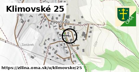 Klimovské 25, Žilina
