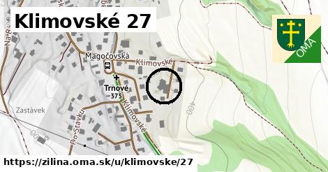 Klimovské 27, Žilina