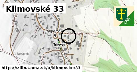 Klimovské 33, Žilina