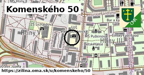 Komenského 50, Žilina