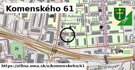 Komenského 61, Žilina