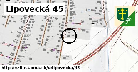 Lipovecká 45, Žilina