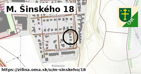 M. Šinského 18, Žilina