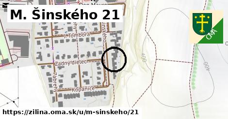 M. Šinského 21, Žilina