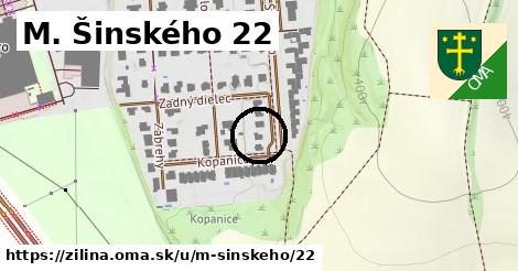 M. Šinského 22, Žilina