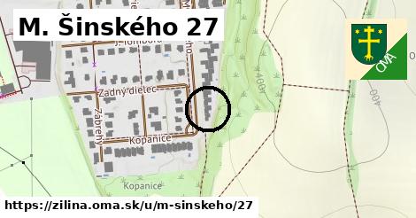 M. Šinského 27, Žilina