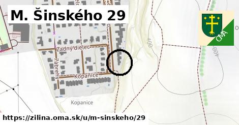 M. Šinského 29, Žilina