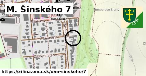 M. Šinského 7, Žilina