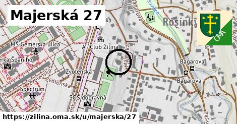 Majerská 27, Žilina